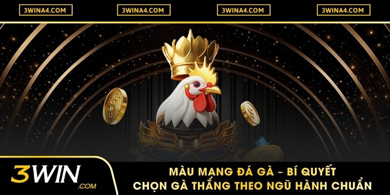 Màu Mạng Đá Gà – Bí Quyết Chọn Gà Thắng Theo Ngũ Hành Chuẩn