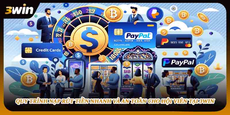 Quy trình nạp rút tiền nhanh và an toàn cho hội viên tại 3WINQuy trình nạp rút tiền nhanh và an toàn cho hội viên tại 3WIN